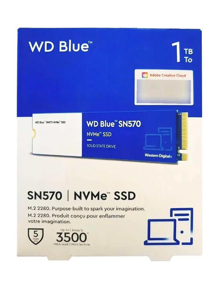 SSD WD Blue SN570 1TB NVMe M.2 - Imagem 3