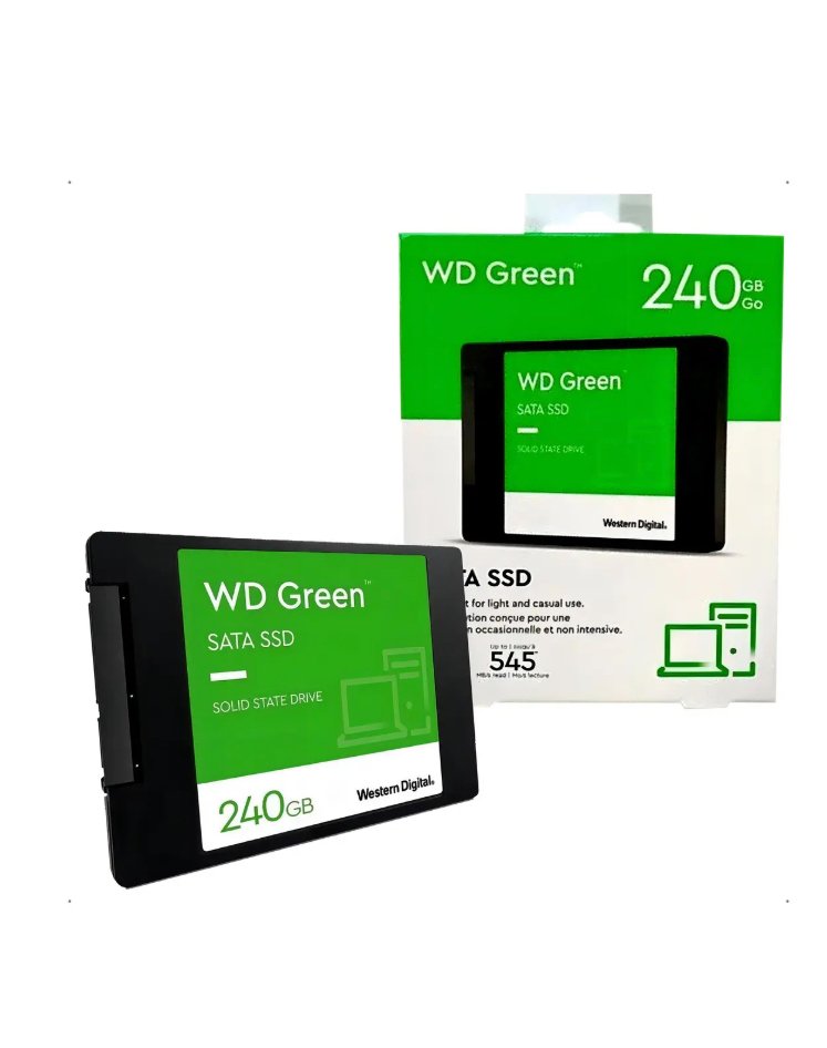 SSD WD Green 240GB SATA III 2,5 polegadas